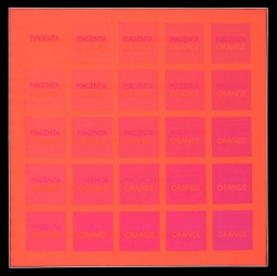 Hanns Herpich, z cyklu Magenta – Orange
