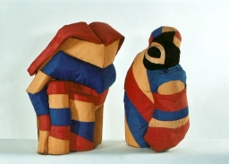 Formy przestrzenne „Kukła I”, „Kukła II”, Jadwiga Maziarska, Kraków, 1964