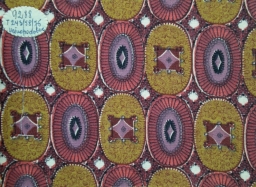Fragment tkaniny odzieżowej; Zakłady Przemysłu Bawełnianego im. F. Dzierżyńskiego "Eskimo", Łódź, 1963