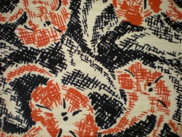 Fragment tkaniny kretonowej; Towarzystwo Akcyjne Wyrobów Bawełnianych Ludwika Geyera, Łódź, 1925 