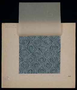 il. 14 Projekt tkaniny obiciowej; 1966