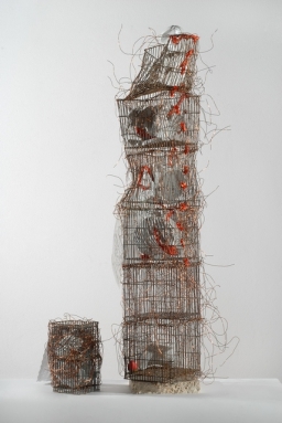 Andrzej Marian Bartczak <br/>"Projekcja wieży słów. Rozmyślając o Marcelu Duchampie" 2002; "Słowa w 