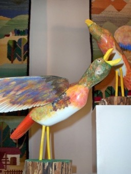 "Ptaki Fantazyjne", rzeźba<br/>Andrzej Graczyk, Worowice - Wyroby
