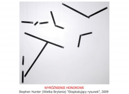 HONORARY MENTION; Stephen Hunter (Great Britain)”Exploded drawing”, 2009