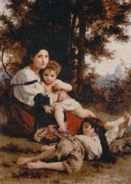 Nagroda Needle & art
Jadwiga Kowalska, Tuszyn
"Wypoczynek" wg Williama Adolphe Bouguereau